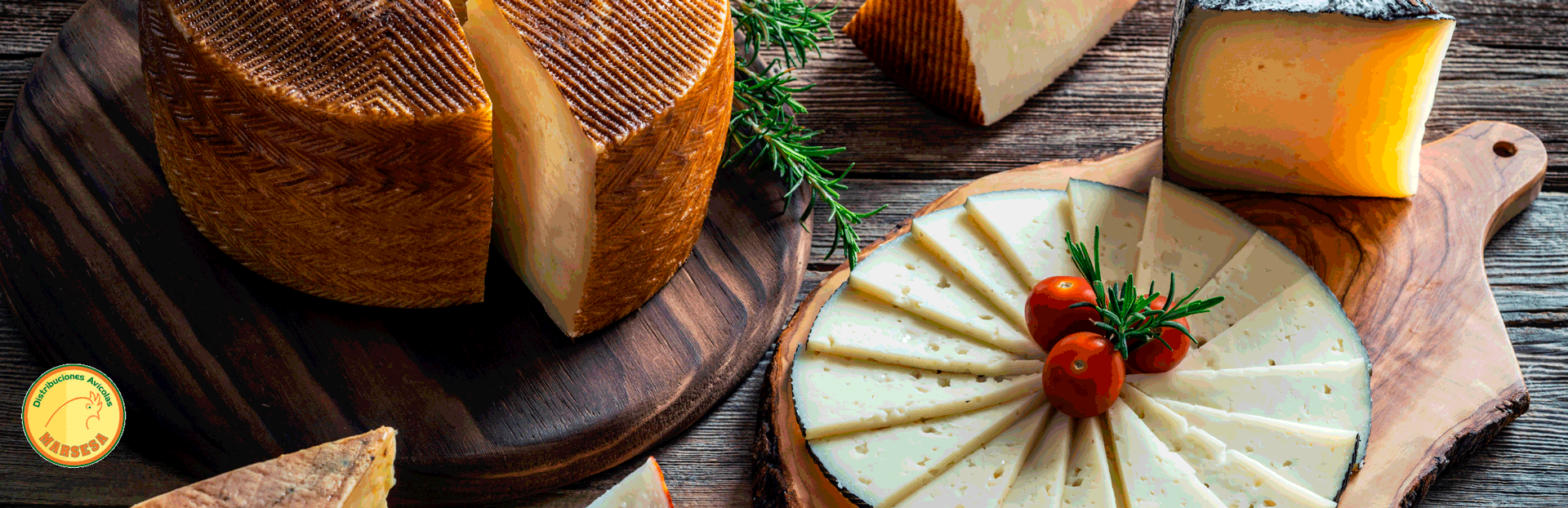 Distribución y venta de queso manchego
